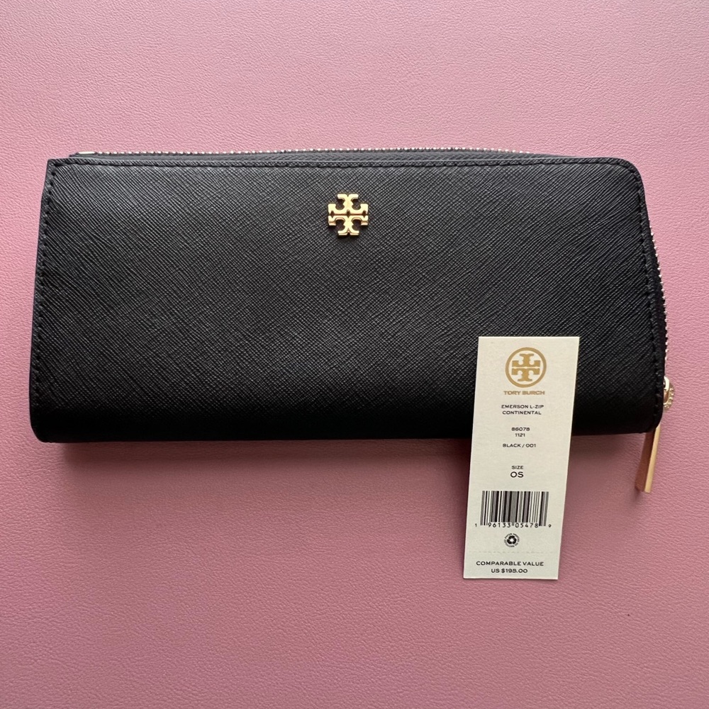 Tory Burch Emerson L-Zip Continental Wallet
